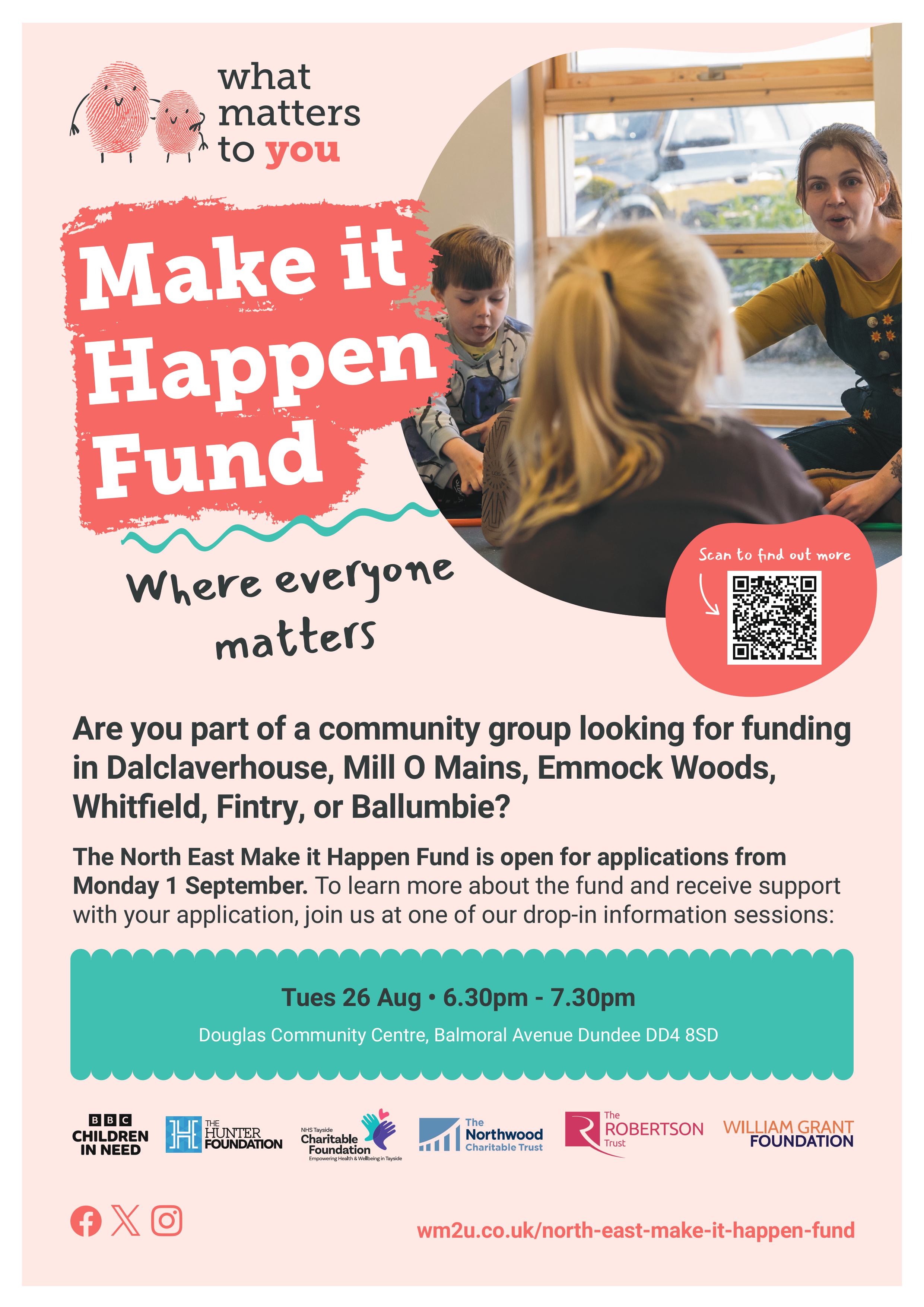 Make It Happen Fund Extends Its Reach