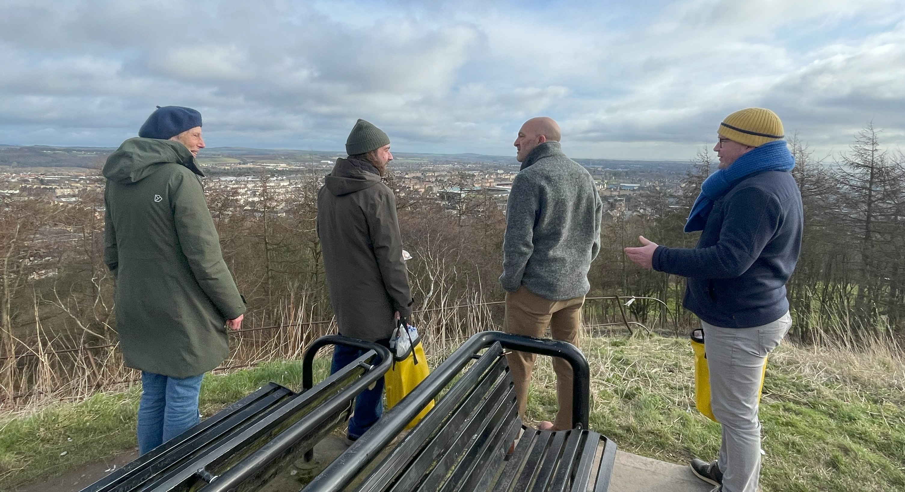 Dartington looking out over Dundee